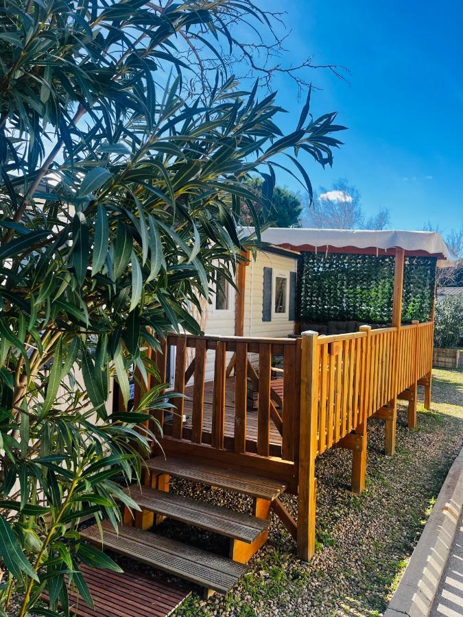 Mobil-Home Cosy Clim&Tv-3 Chambres วิค-ลา-การ์ดิโอล ภายนอก รูปภาพ
