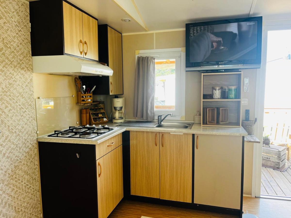Mobil-Home Cosy Clim&Tv-3 Chambres วิค-ลา-การ์ดิโอล ภายนอก รูปภาพ